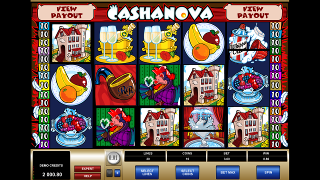 Бонусная игра Cashanova 2