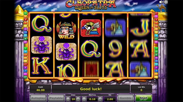 Бонусная игра Cleopatra Queen Of Slots 7