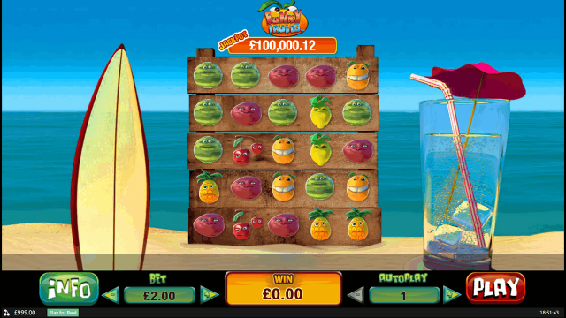 Бонусная игра Funky Fruits 2