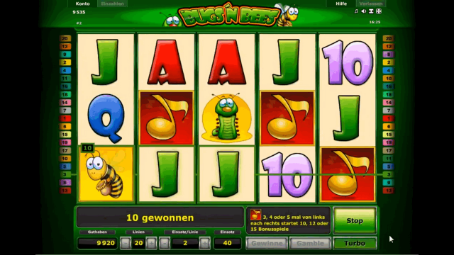 Игровой интерфейс Bugs And Bees 3