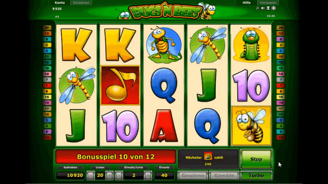 Игровой интерфейс Bugs And Bees 9
