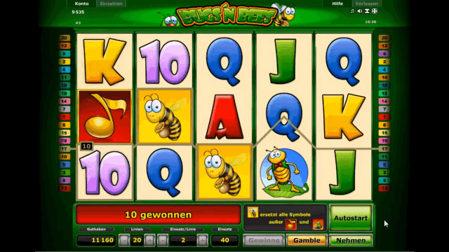 Бонусная игра Bugs And Bees 10