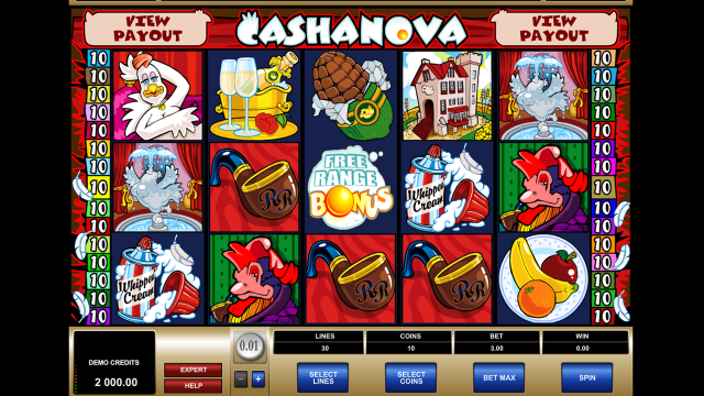 Бонусная игра Cashanova 6