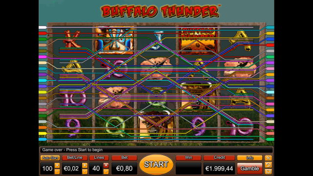 Бонусная игра Buffalo Thunder 3