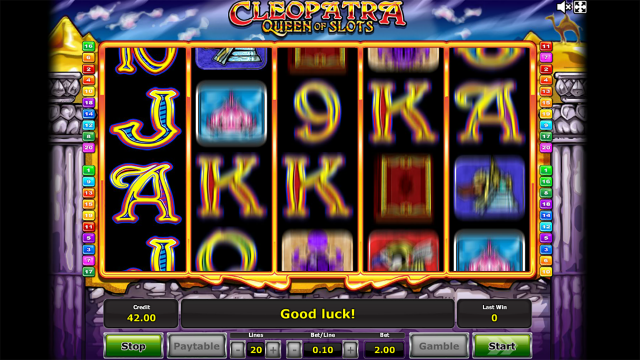 Бонусная игра Cleopatra Queen Of Slots 9