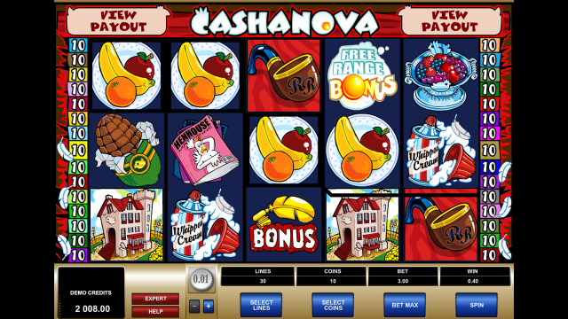 Бонусная игра Cashanova 8