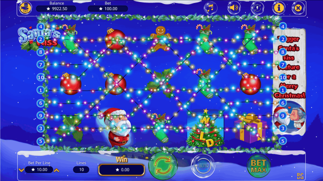 Бонусная игра Santa's Kiss 5